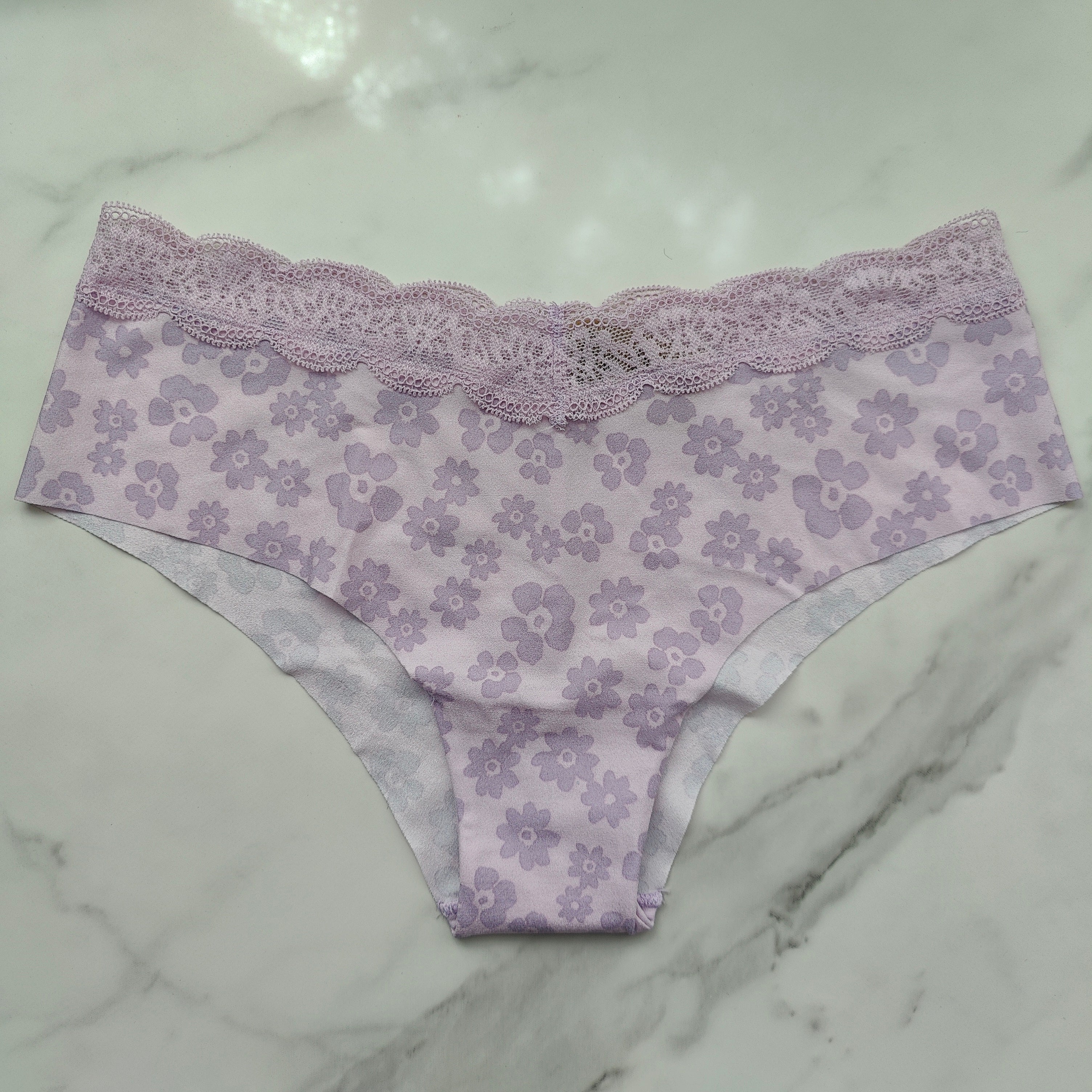 Lace Waistband No-Show Cheekster Panty