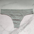 Seamless Aloe Ribbed Thong Panty