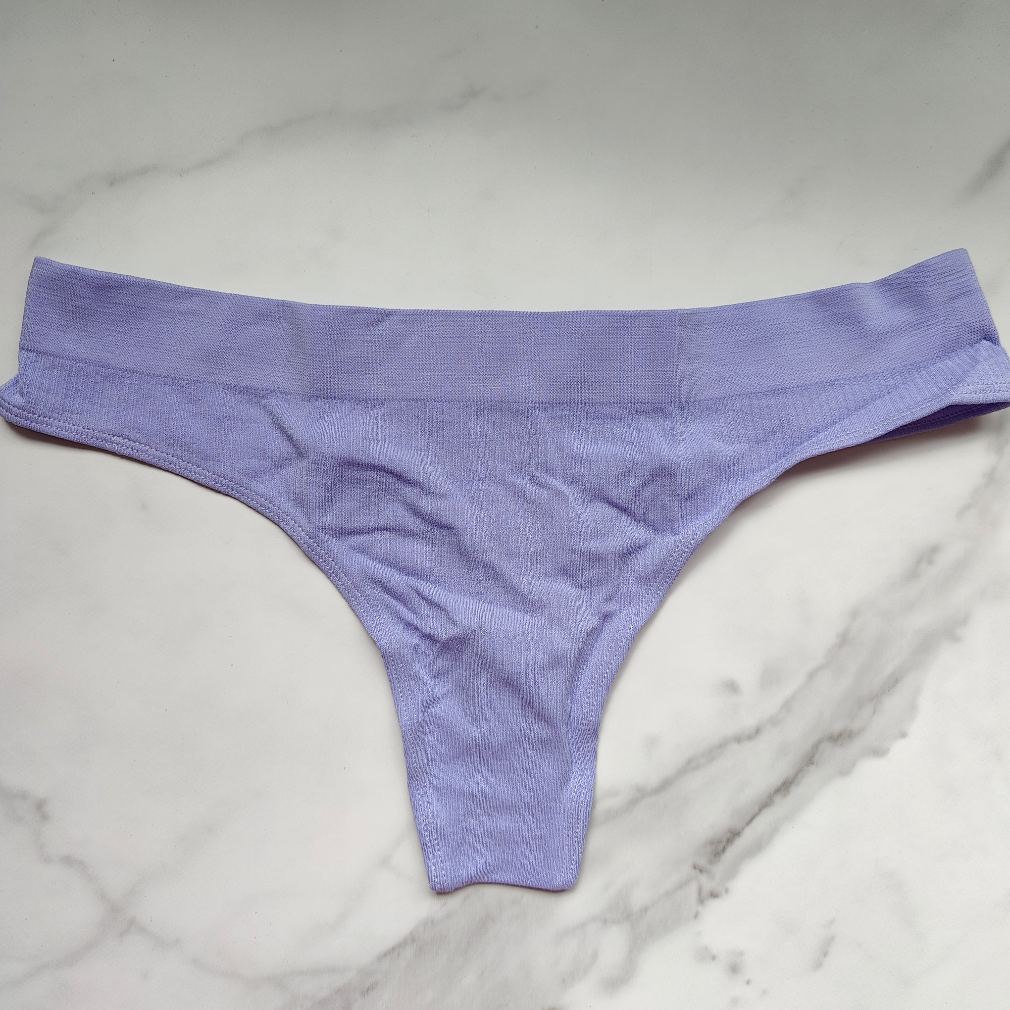 Seamless Aloe Ribbed Thong Panty