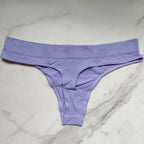 Seamless Aloe Ribbed Thong Panty