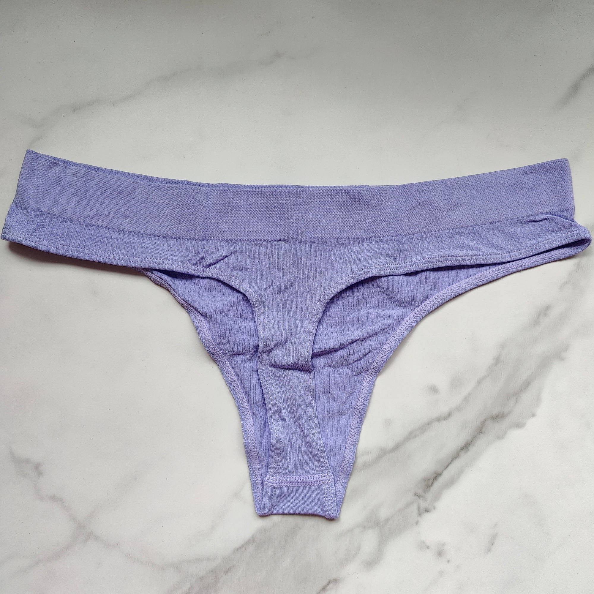 Seamless Aloe Ribbed Thong Panty