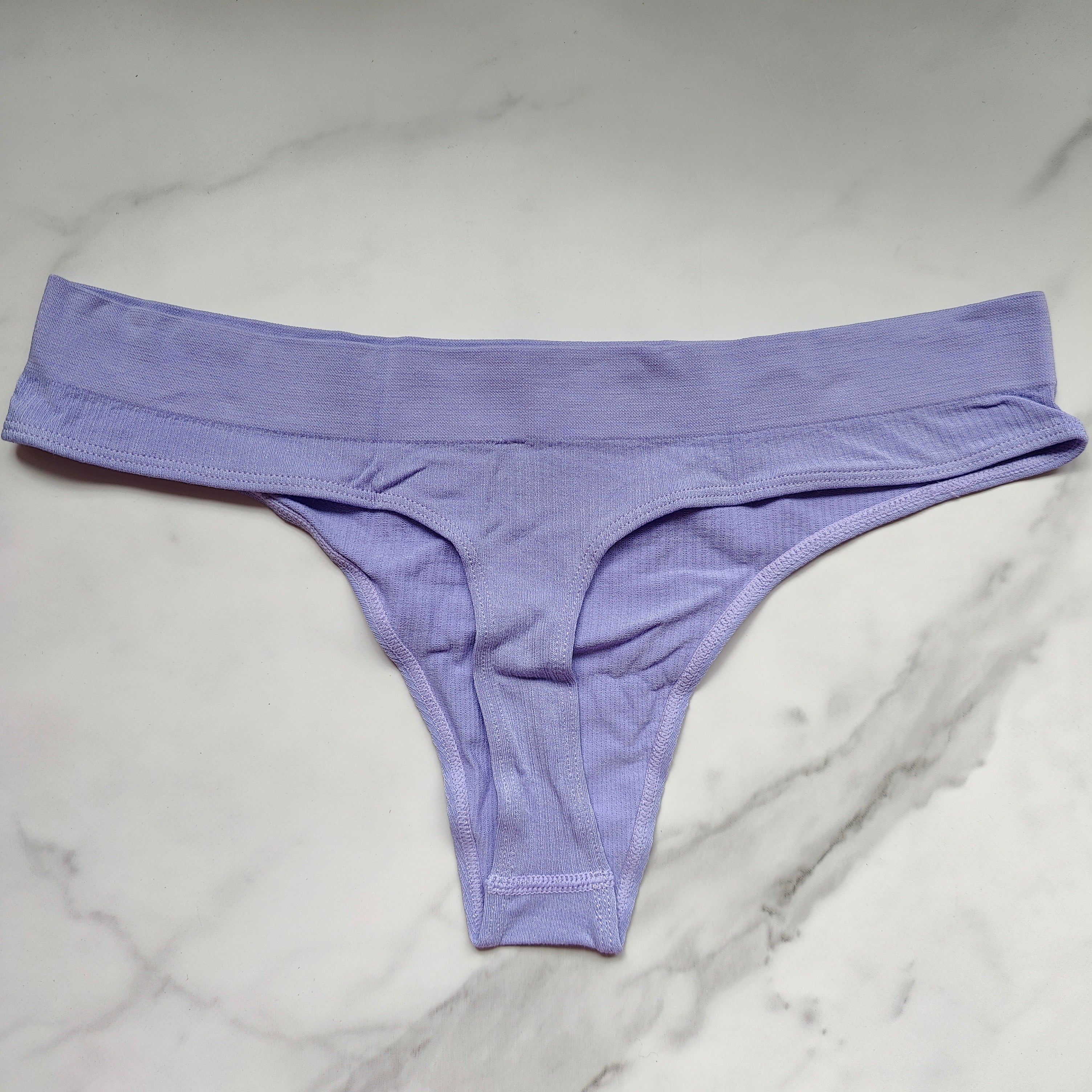 Seamless Aloe Ribbed Thong Panty
