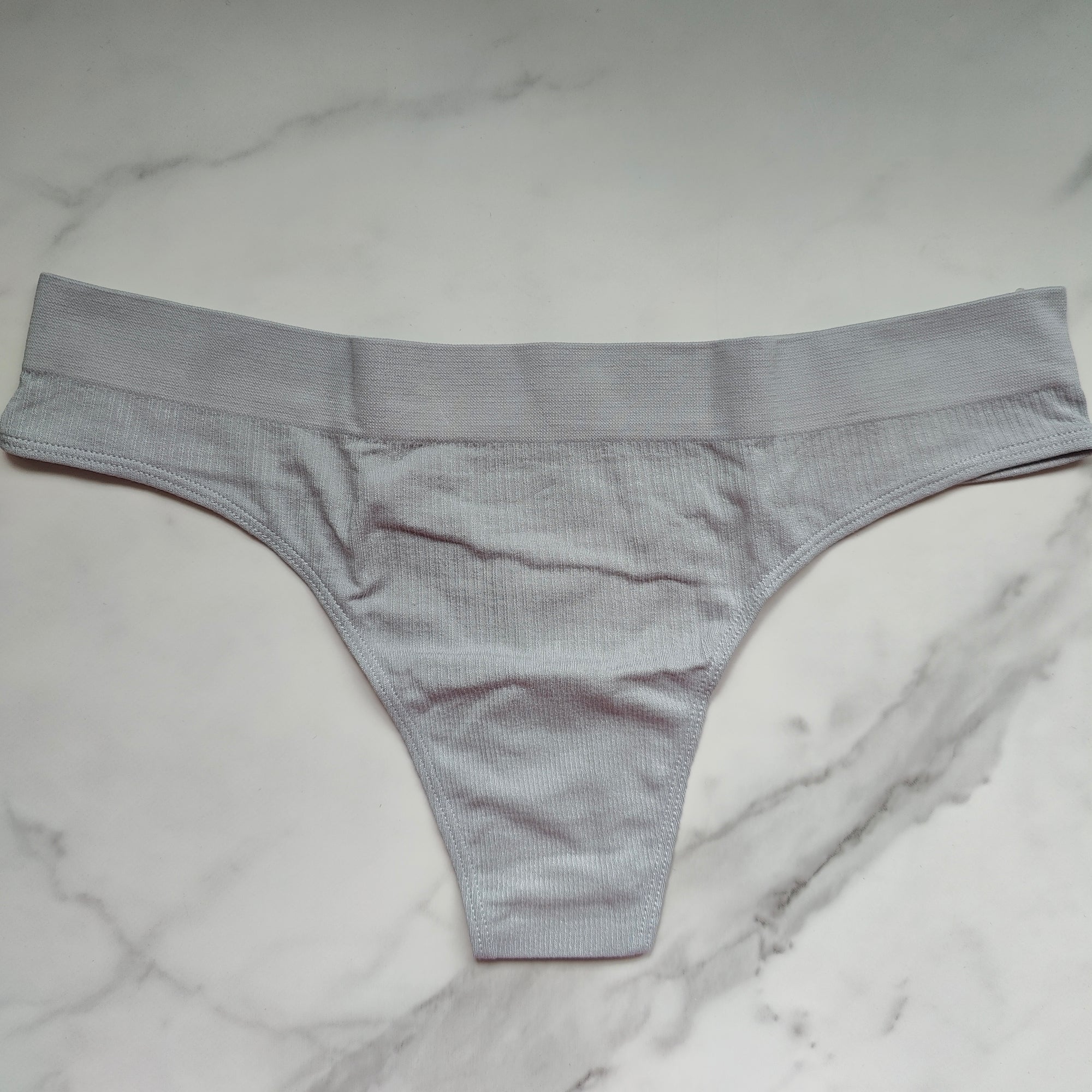 Seamless Aloe Ribbed Thong Panty