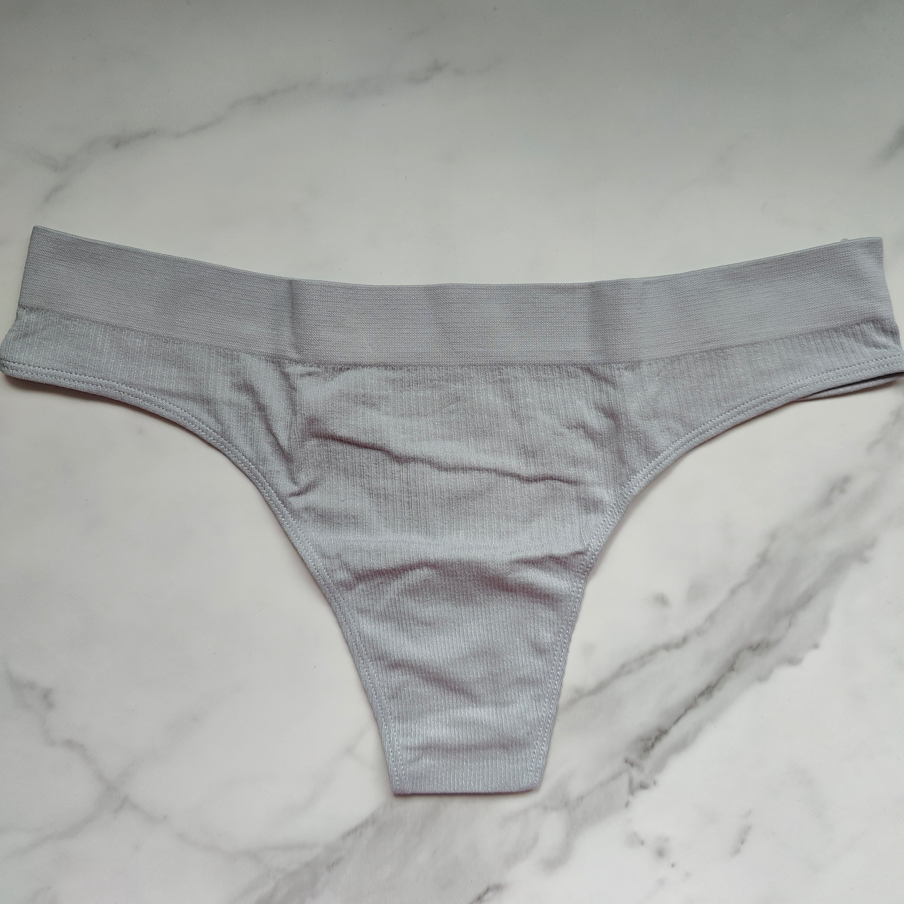 Seamless Aloe Ribbed Thong Panty