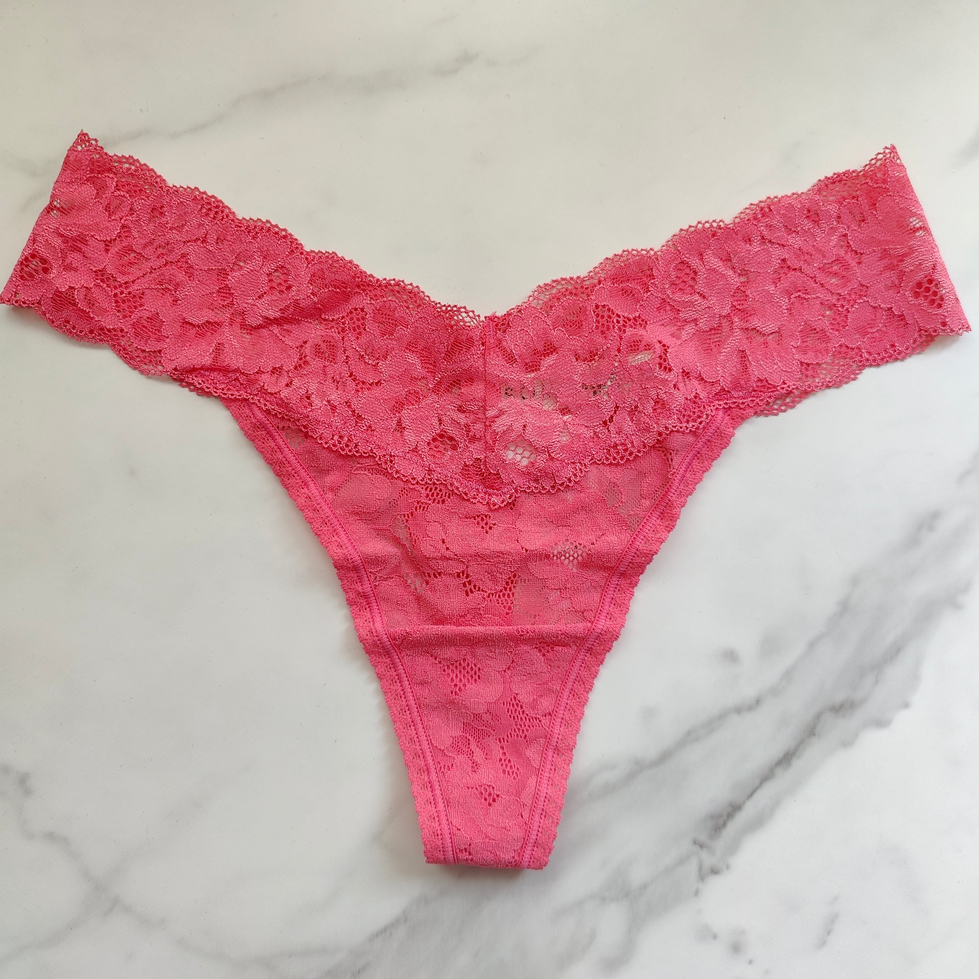 Embraceable Signature All-Over Lace Thong Panty