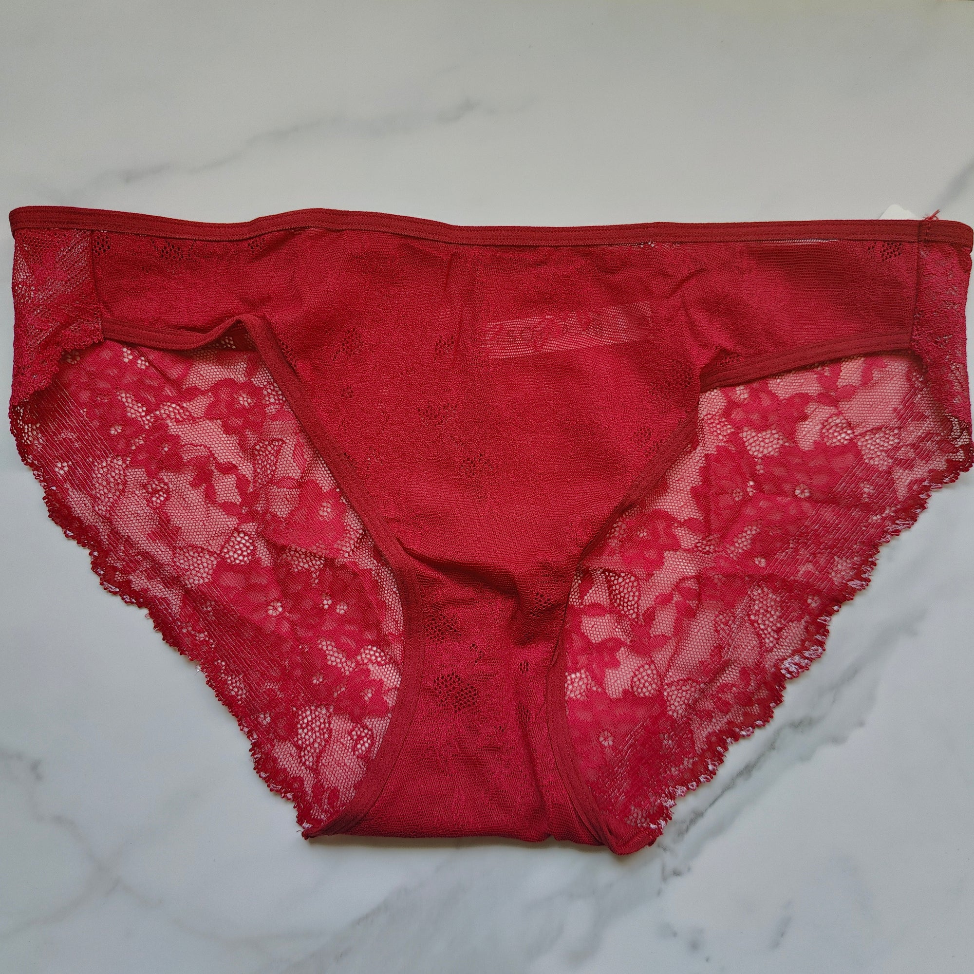 Vanishing Edge All-Over Lace Bikini Panty