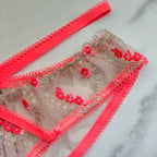 Dream Angels Heart Embroidery Keyhole Cheekini Panty