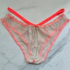 Dream Angels Heart Embroidery Keyhole Cheekini Panty