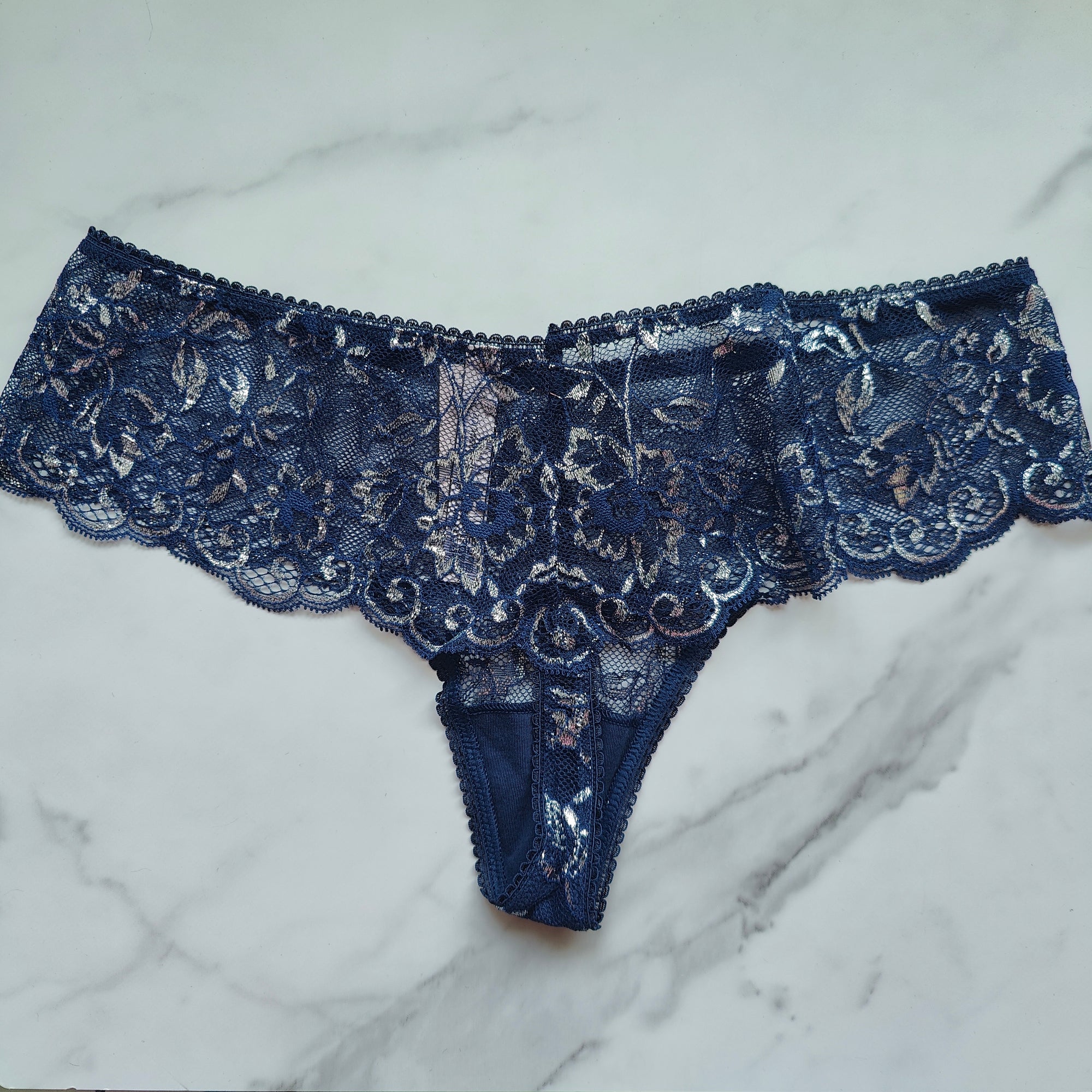 Dream Angels Allure Shine Hipster Thong Panty