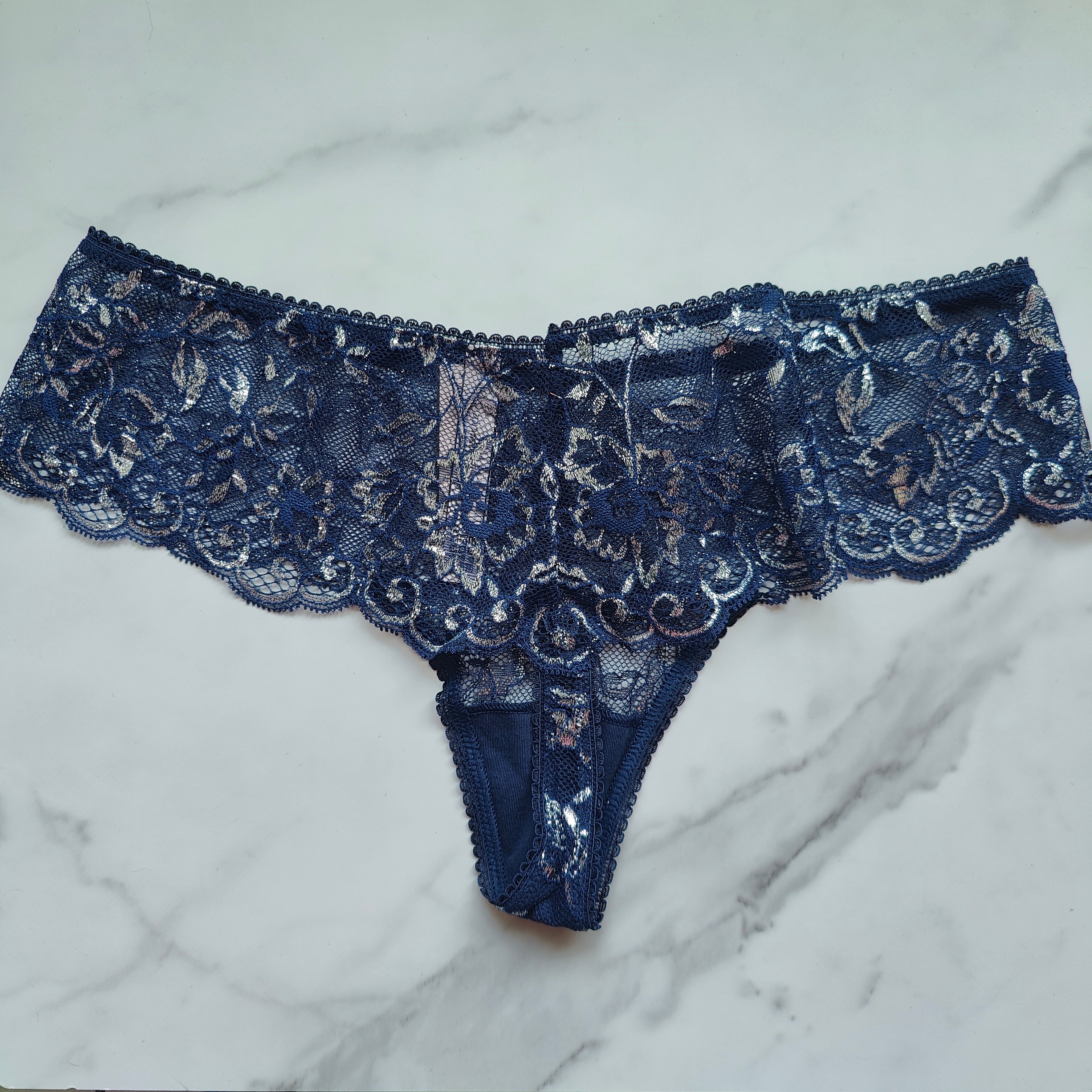Dream Angels Allure Shine Hipster Thong Panty