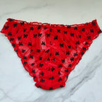Dream Angels Ruffle Mesh Cheekini Panty
