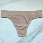 Seamless Aloe Ribbed Thong Panty