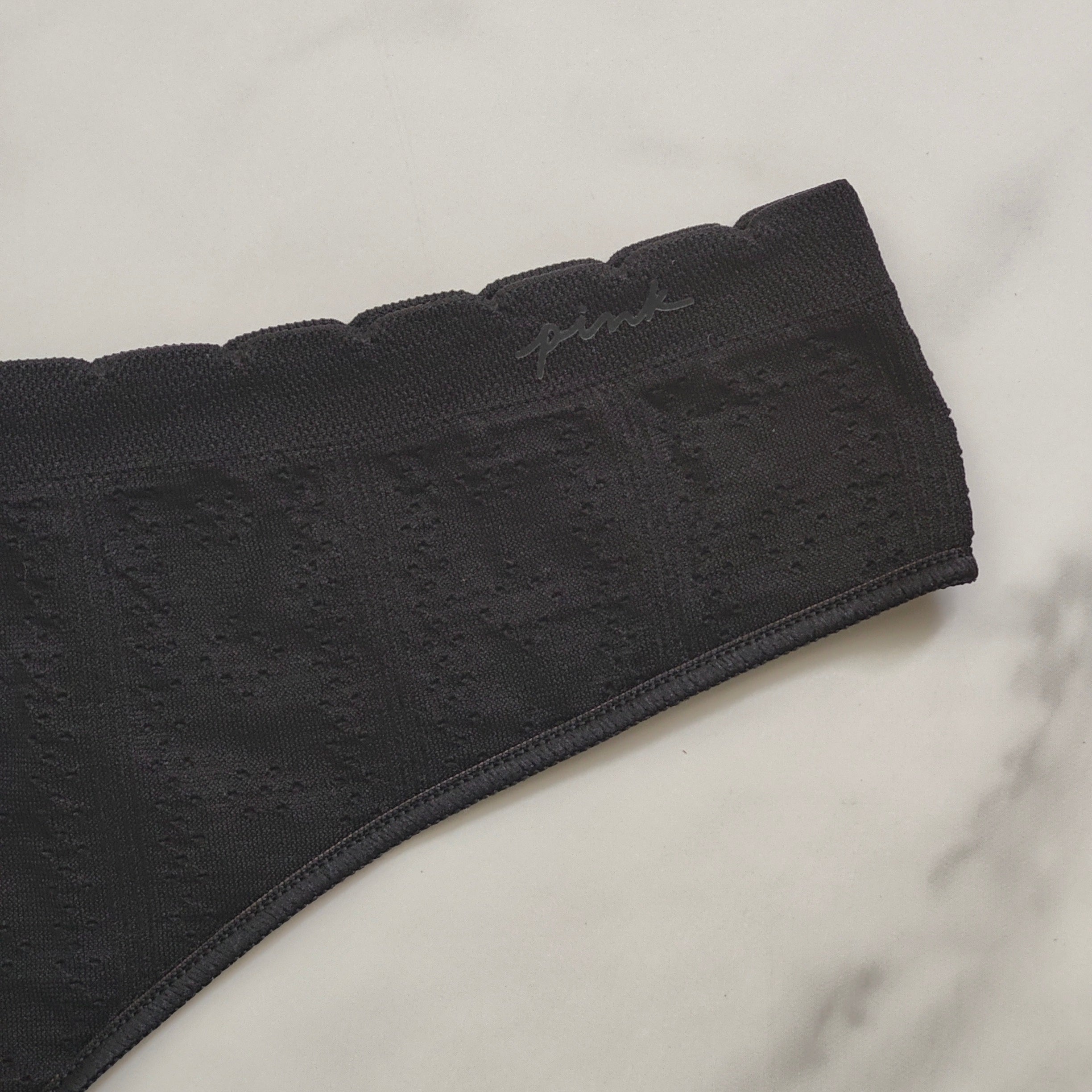 Pointelle Seamless Thong Panty