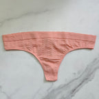 Seamless Textured Thong Panty