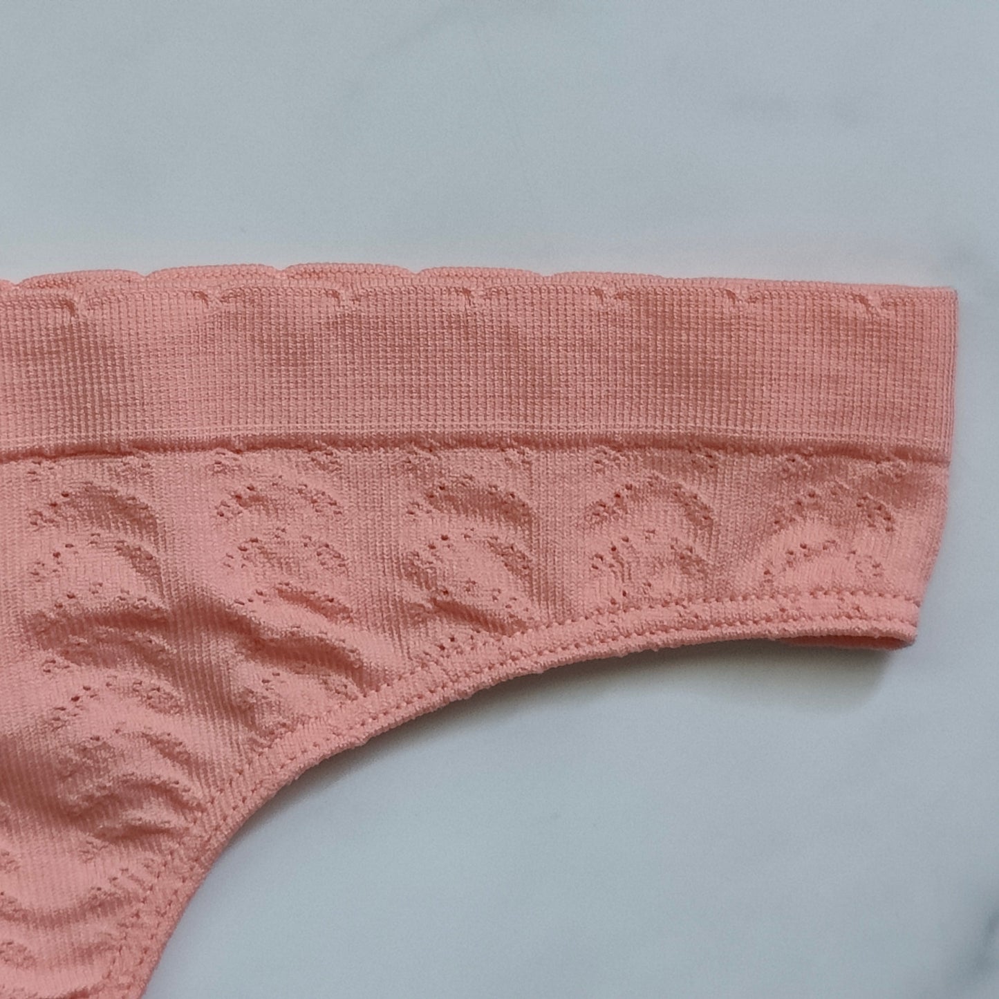 Seamless Textured Thong Panty