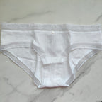 Ribbed Cotton Hiphugger Panty