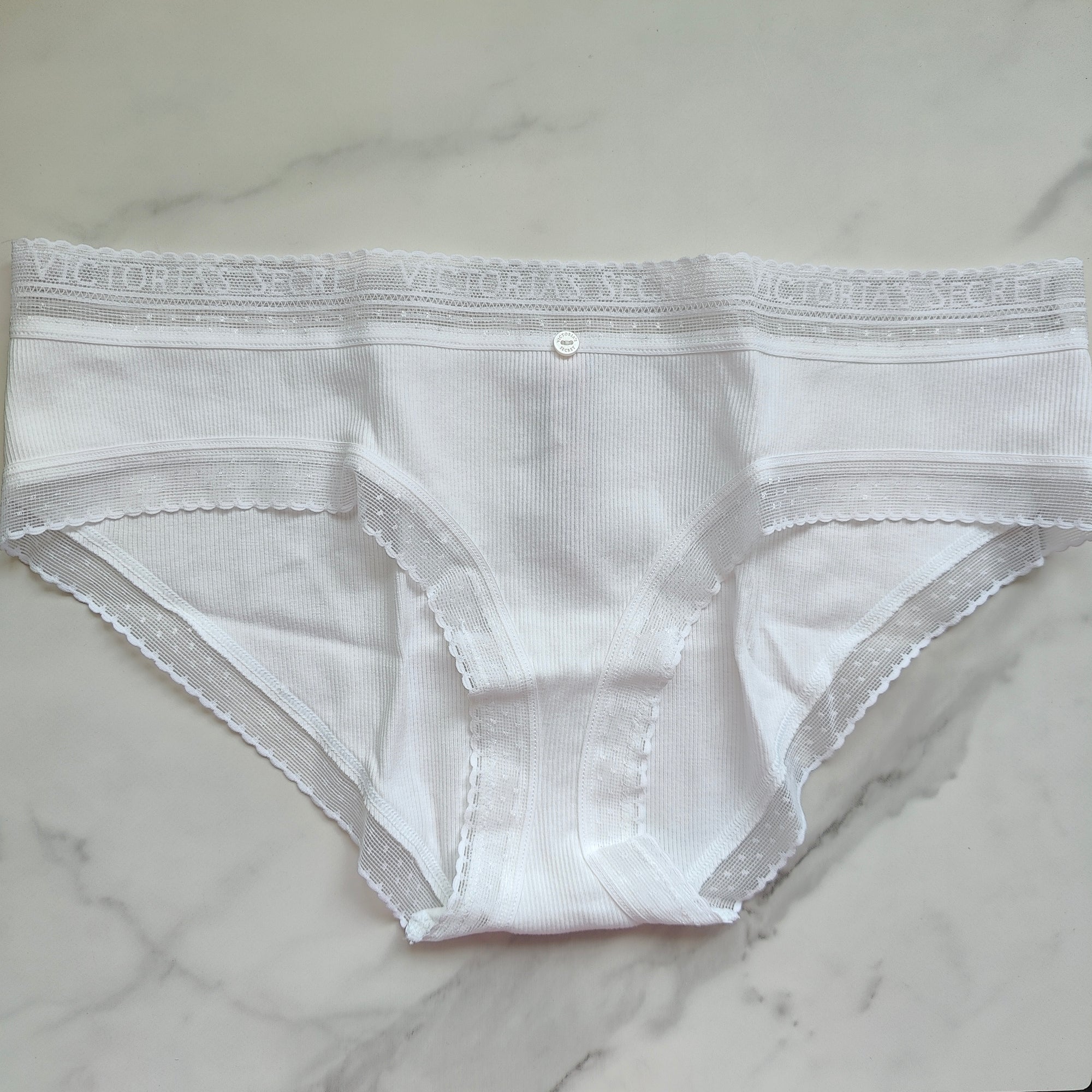 Ribbed Cotton Hiphugger Panty