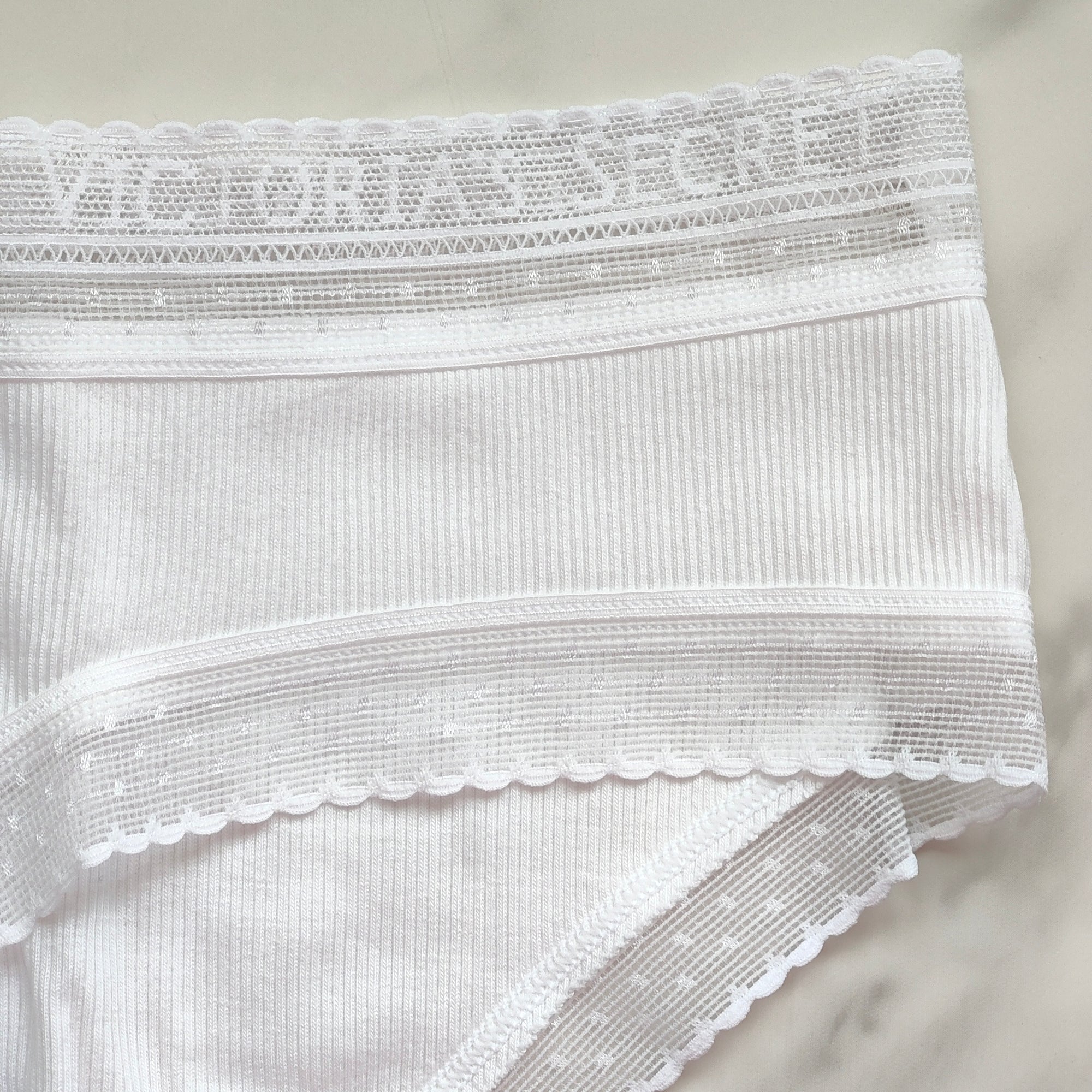 Ribbed Cotton Hiphugger Panty