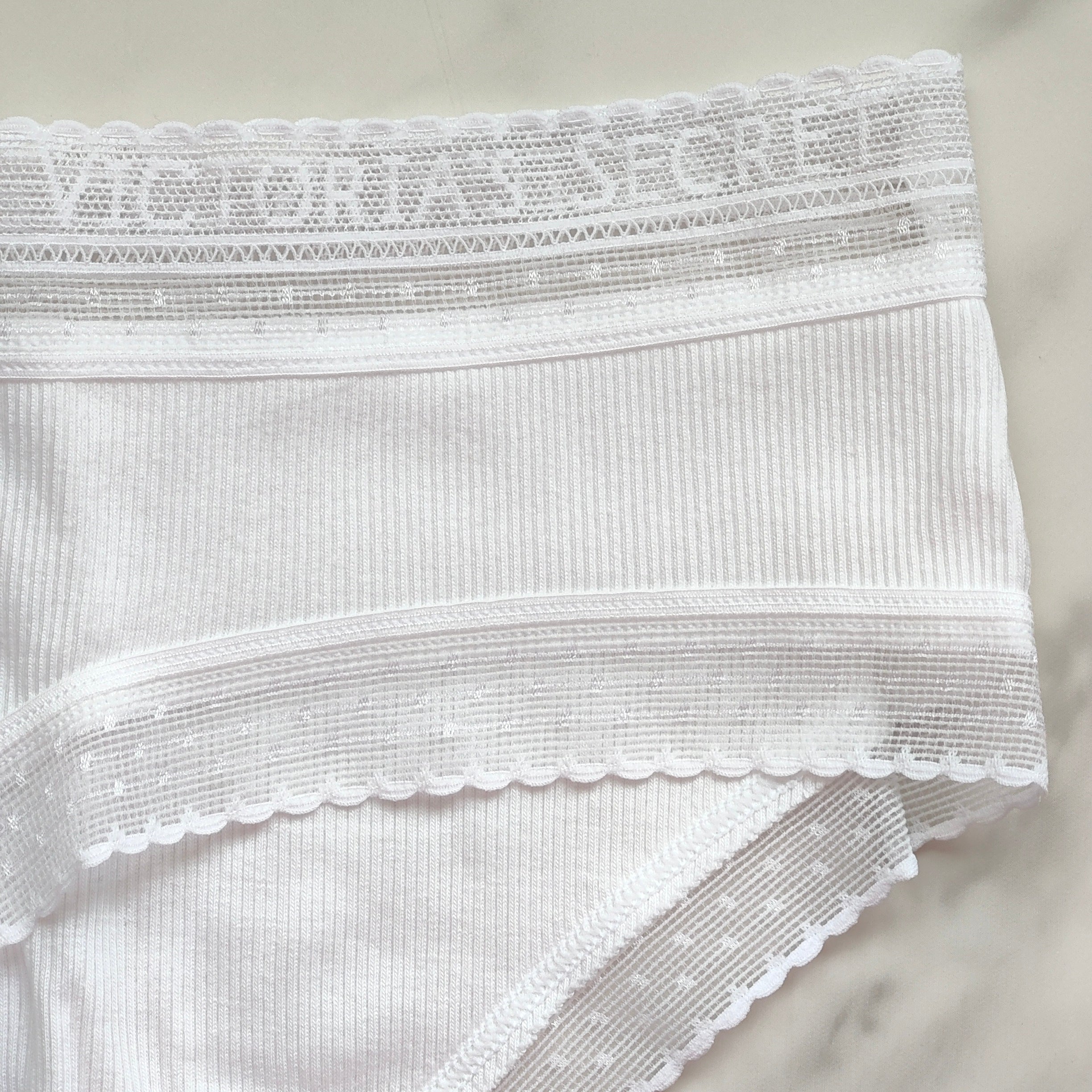 Ribbed Cotton Hiphugger Panty