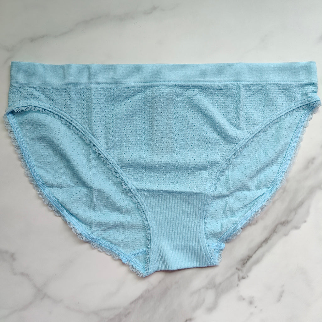 Seamless Pointelle Bikini Panty