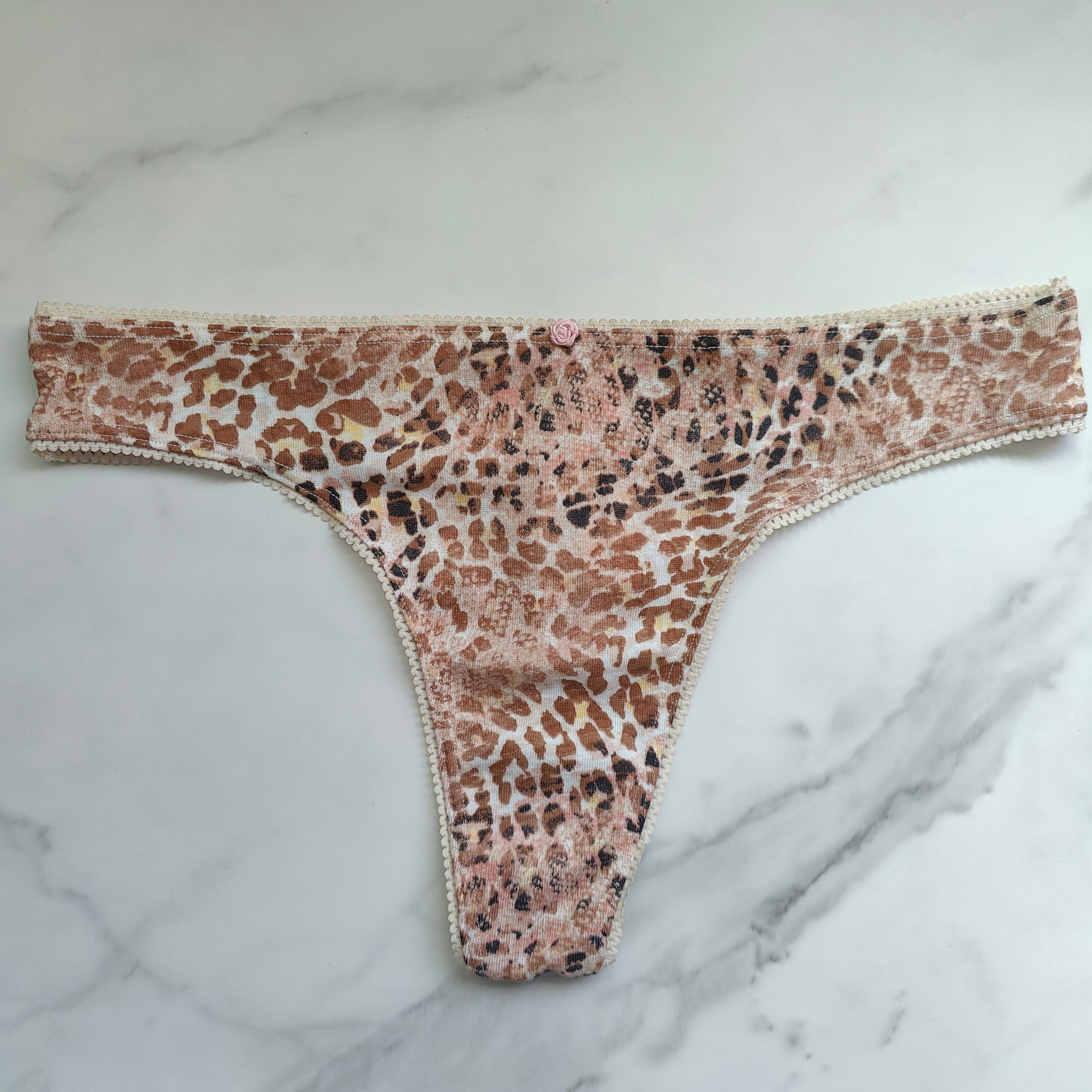 100% Cotton Thong Panty