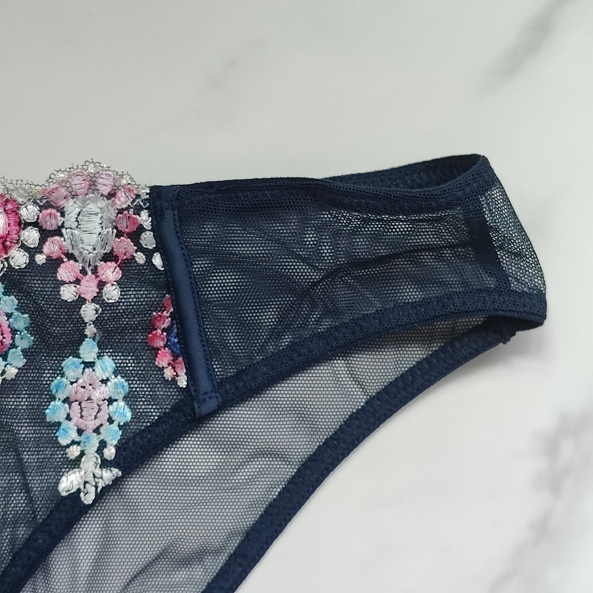 Dream Angels Bejeweled Embroidery Cheekini Panty