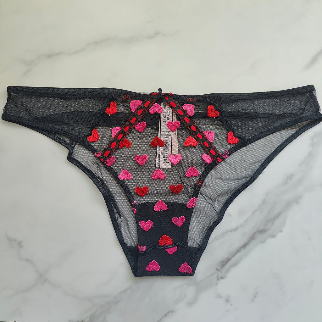 Dream Angels Heart Embroidery Cheekini Panty