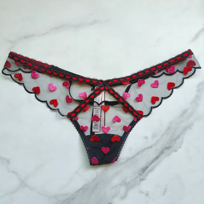 Dream Angels Heart Embroidery V-String Panty