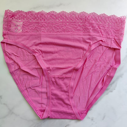 Embraceable Super Soft Enchanting Lace High-Leg Brief Panty