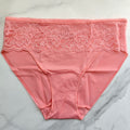 Vanishing Edge Microfiber With Lace Hipster Panty