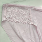 Vanishing Edge Microfiber with Lace Bikini Panty