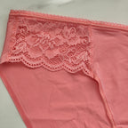 Vanishing Edge Microfiber with Lace Bikini Panty
