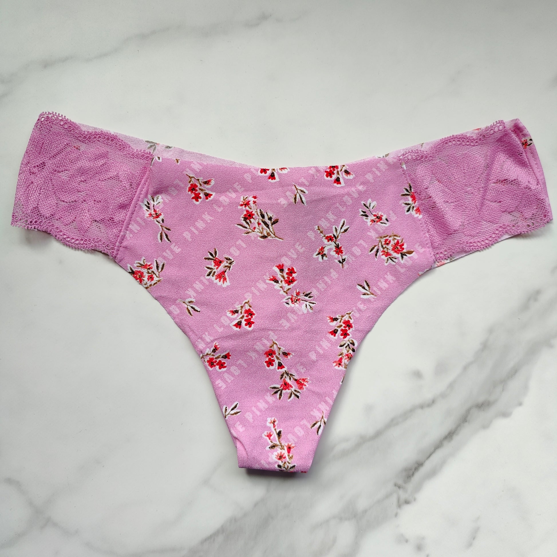 Lace Trim No-Show Thong Panty – Goob's Closet & Boutique