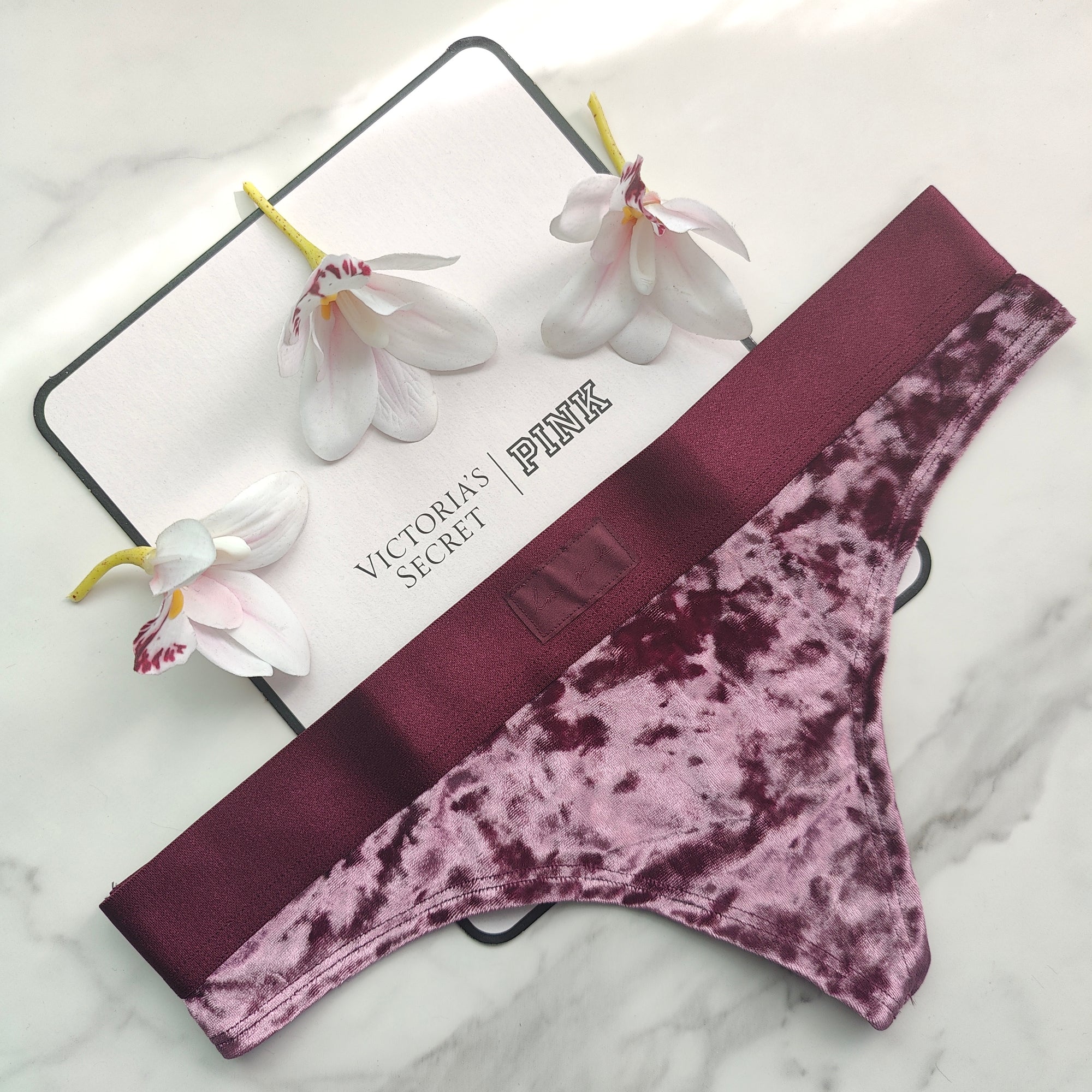 Velvet Thong Panty