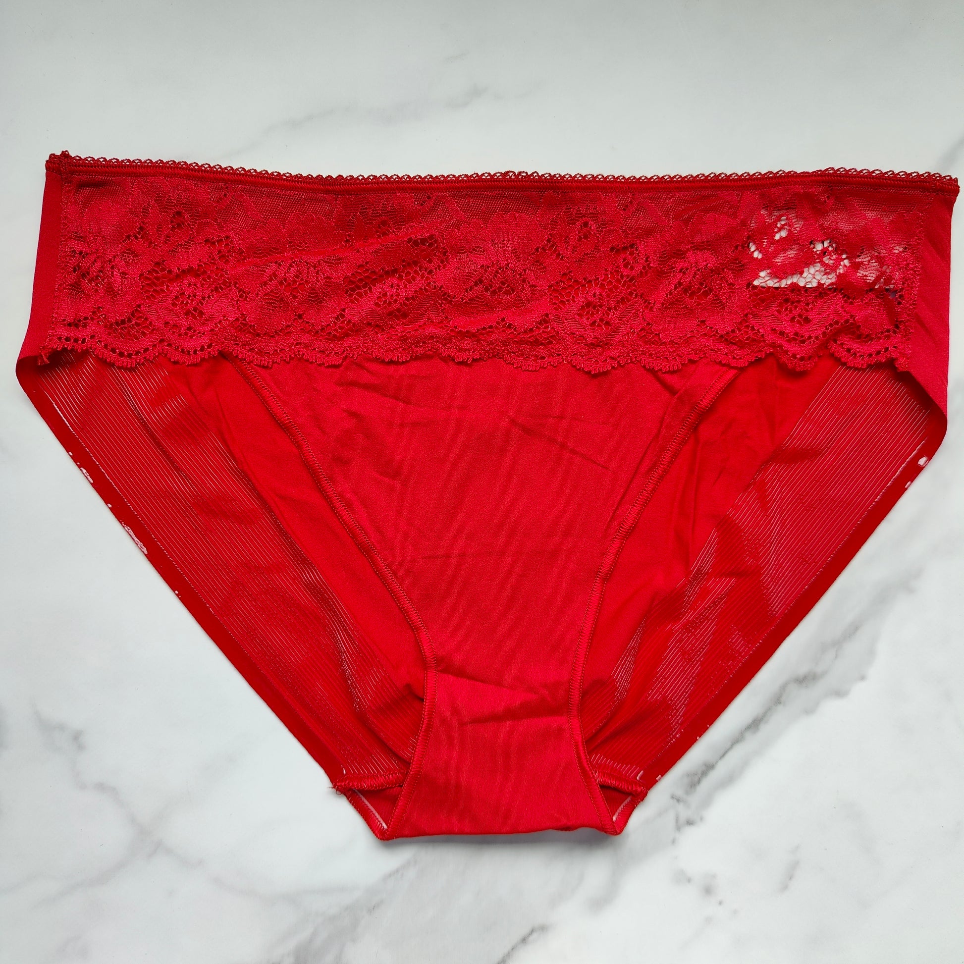 Vanishing Edge Microfiber with Lace Hipster Panty – Goob's Closet & Boutique