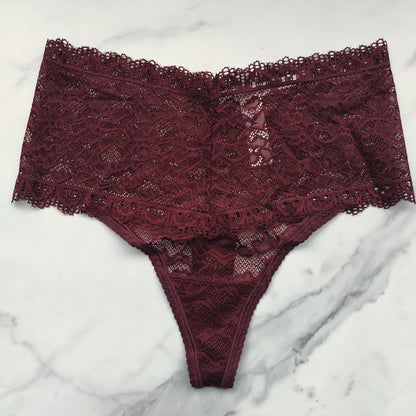 Embraceable Enchanting All-Over Retro Thong Panty