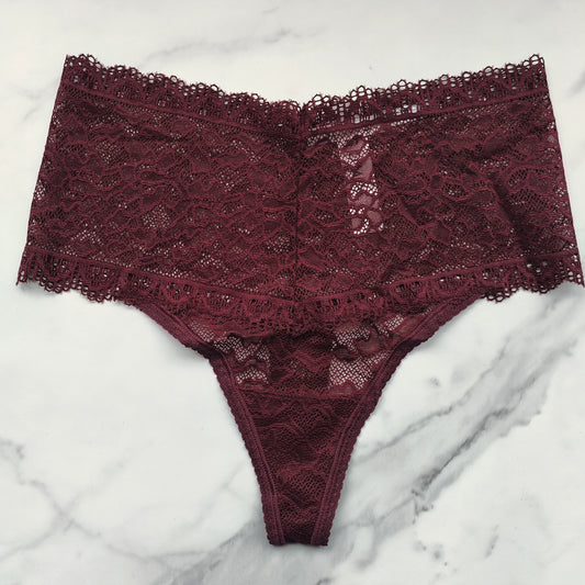 Embraceable Enchanting All-Over Retro Thong Panty