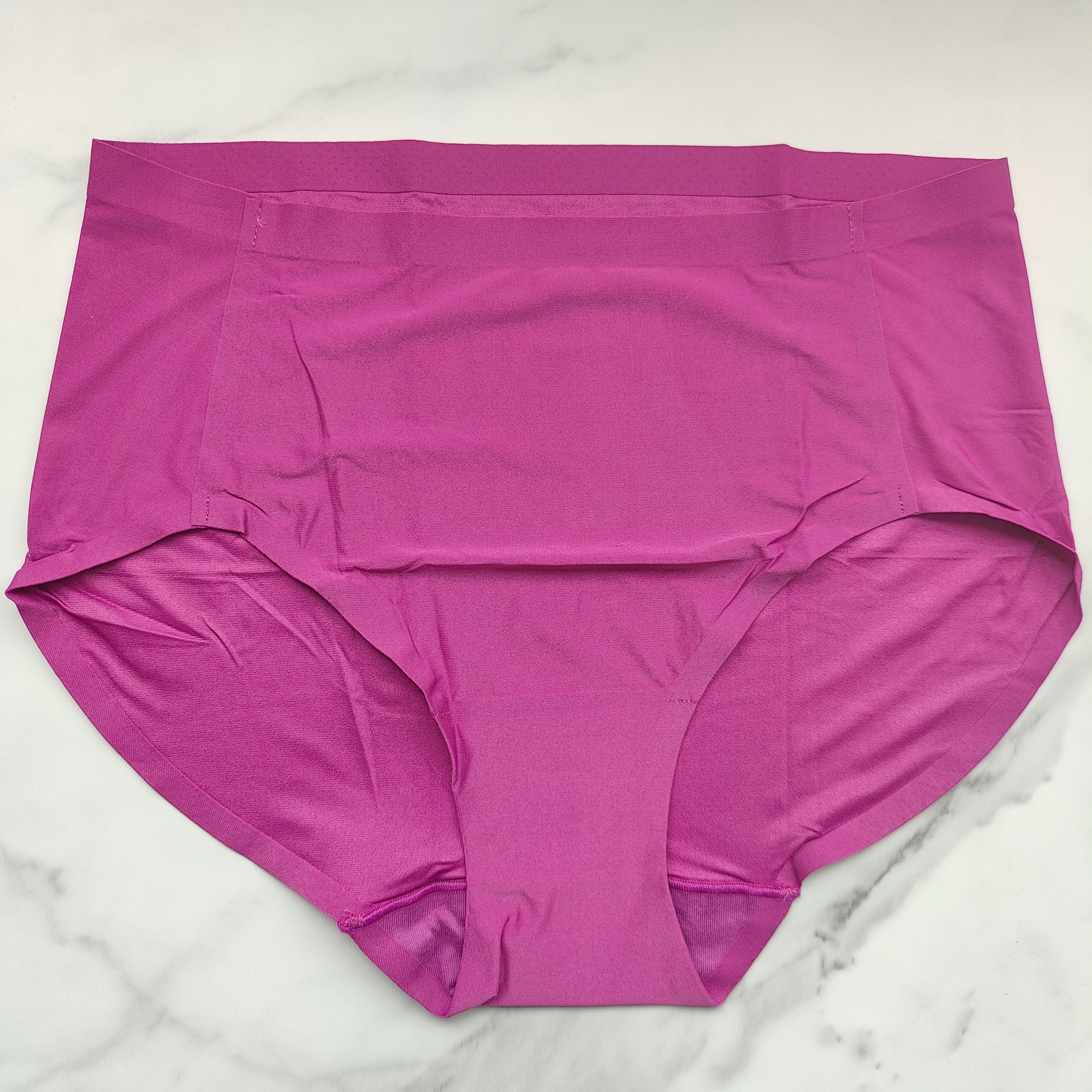 Soma Women's Vanishing Tummy Modern Brief Underwear In Ivory Size Large