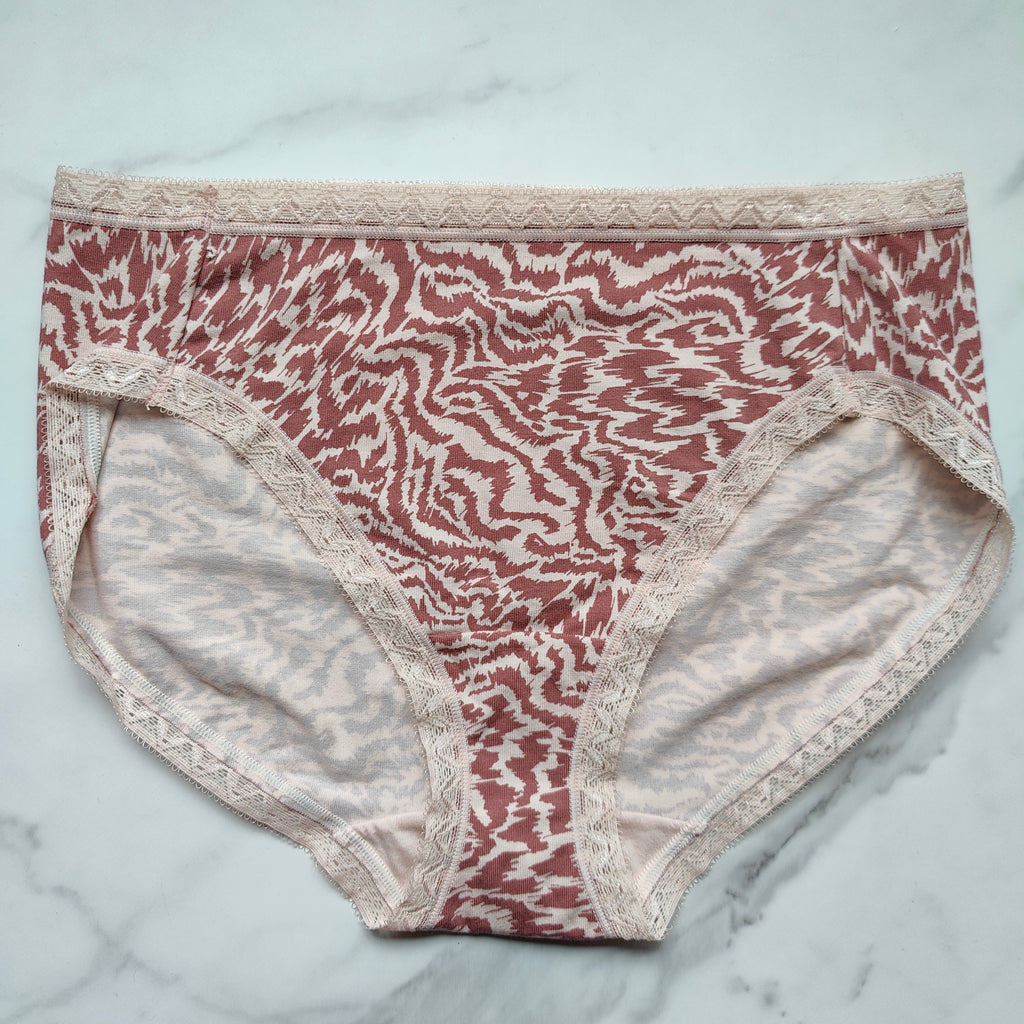 Cotton Modal High-Leg Brief Panty