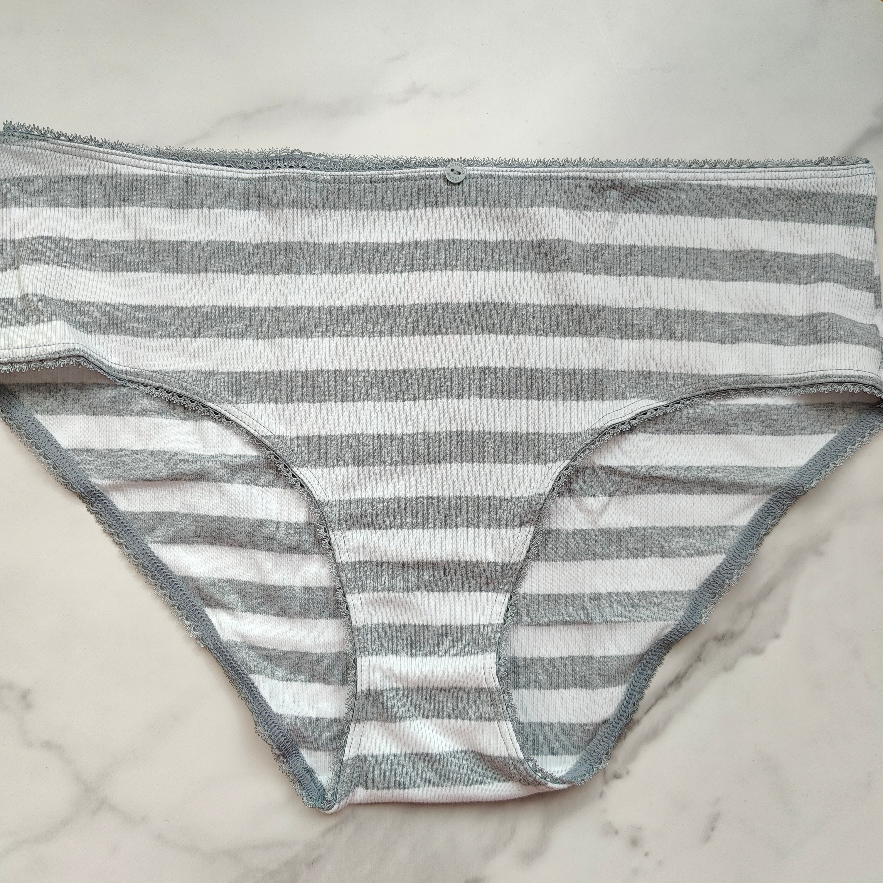 Ribbed Cotton Hiphugger Panty