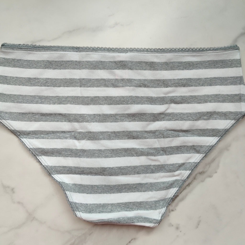 Ribbed Cotton Hiphugger Panty