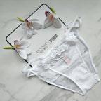 Dream Angels Eyelet Lace String Bikini Panty