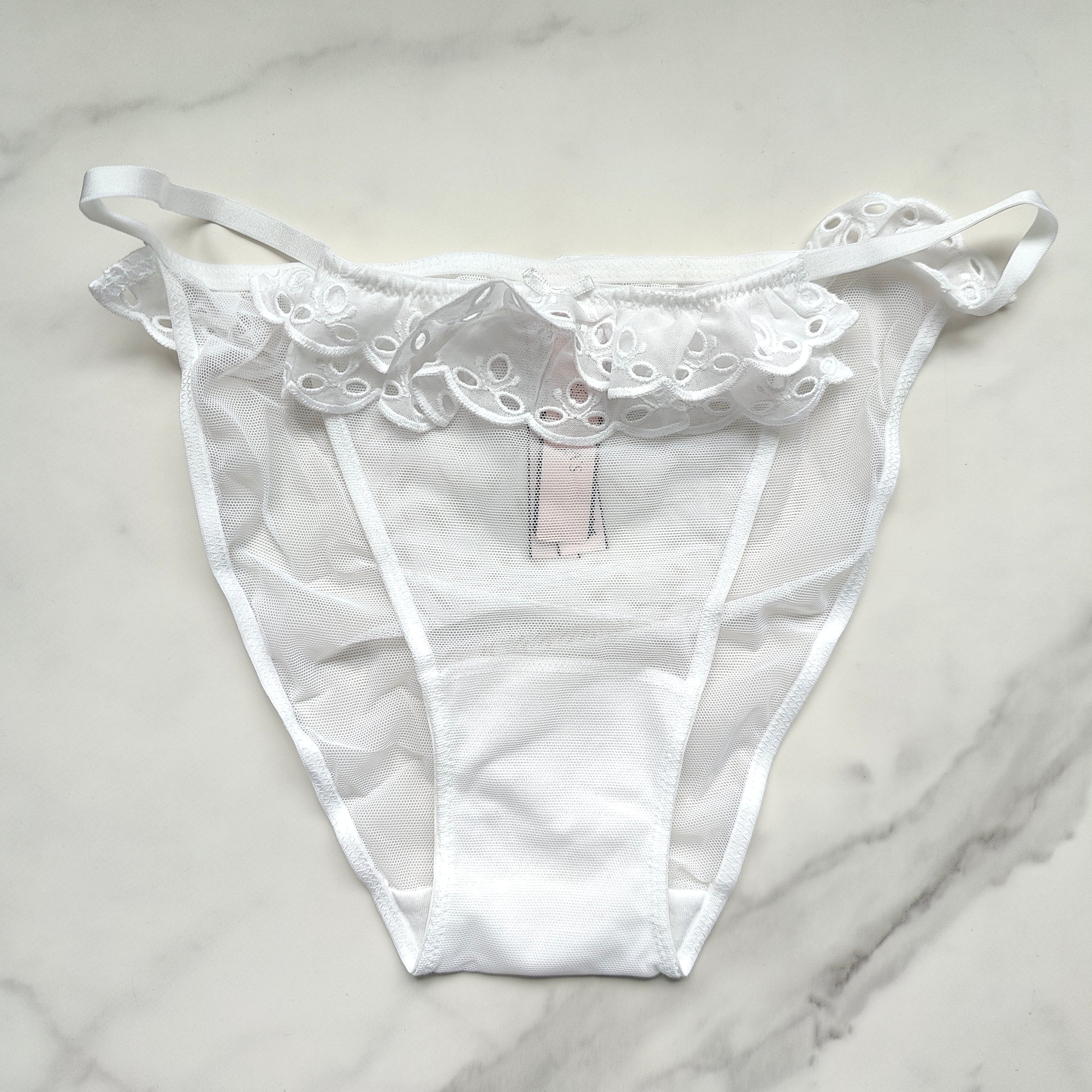 Dream Angels Eyelet Lace String Bikini Panty