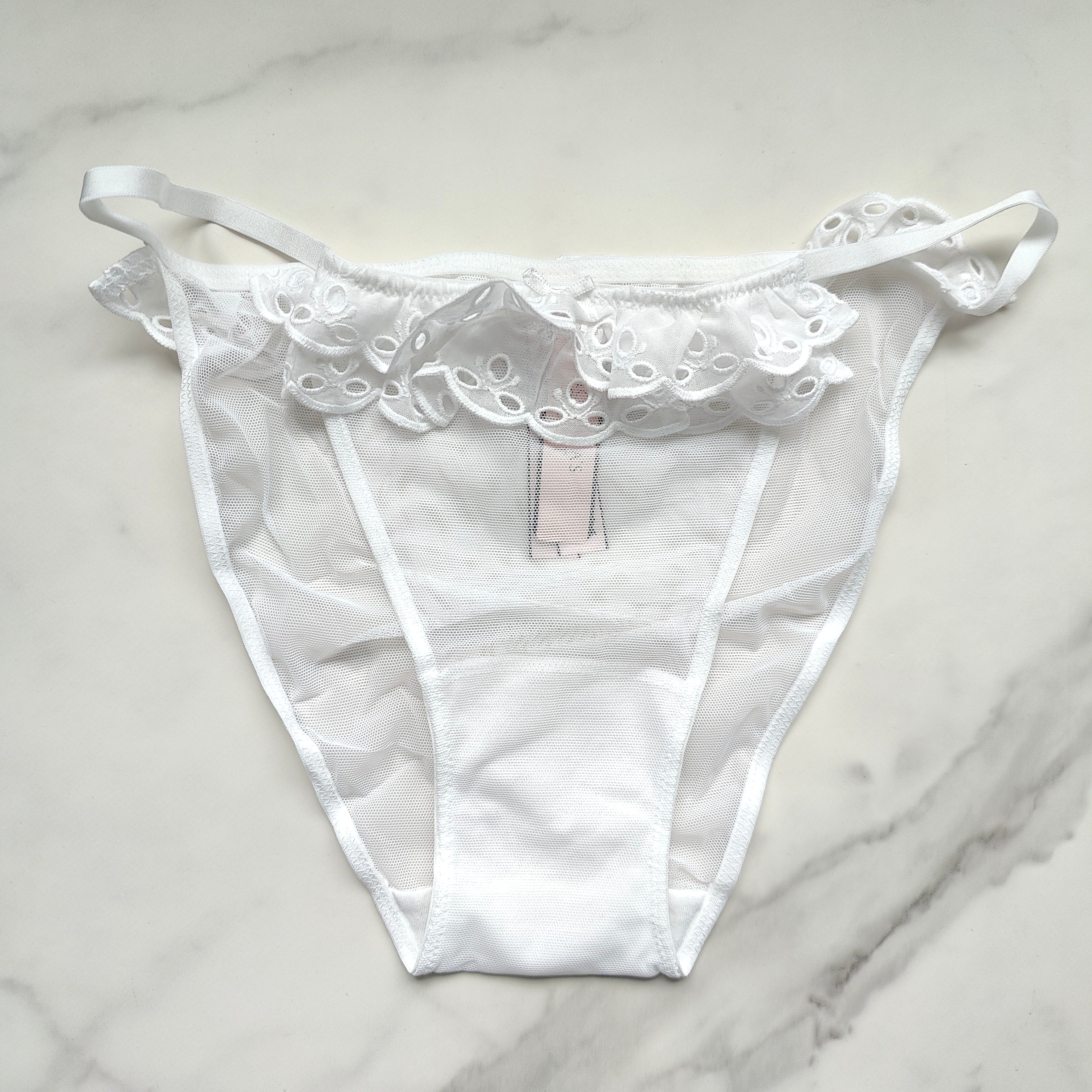 Dream Angels Eyelet Lace String Bikini Panty