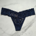 The Lacie Posey Lace Side Lace-Up Thong Panty