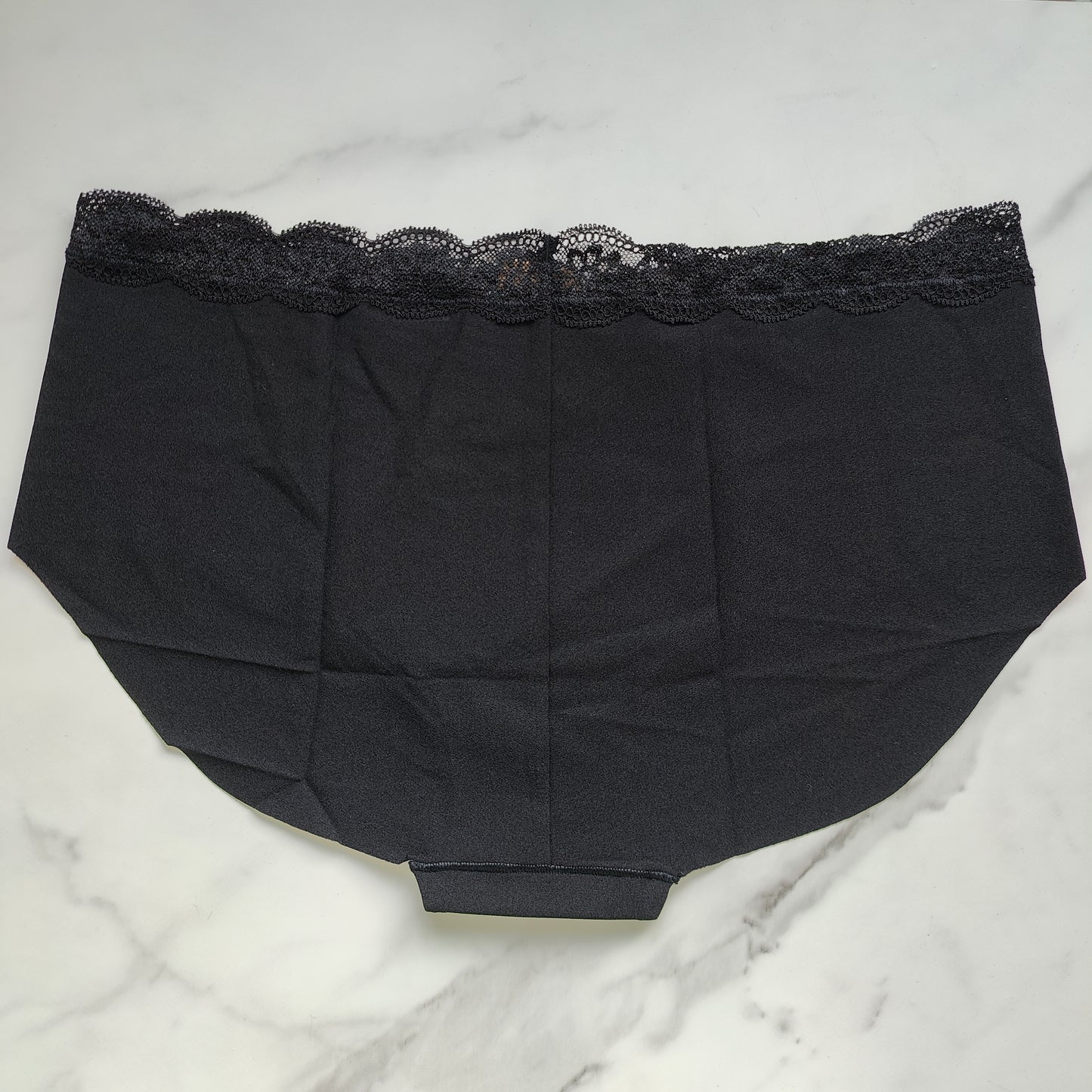 Lace Waistband No-Show Hipster Panty