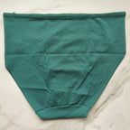 Vanishing Edge Cotton Blend with Lace High Leg Panty