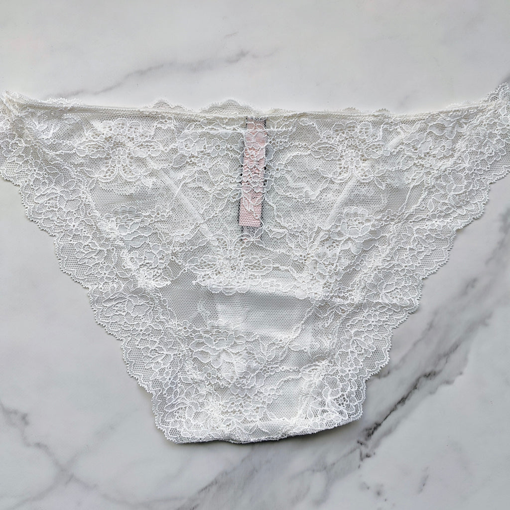 Dream Angels Lace Corded Cheekini Panty