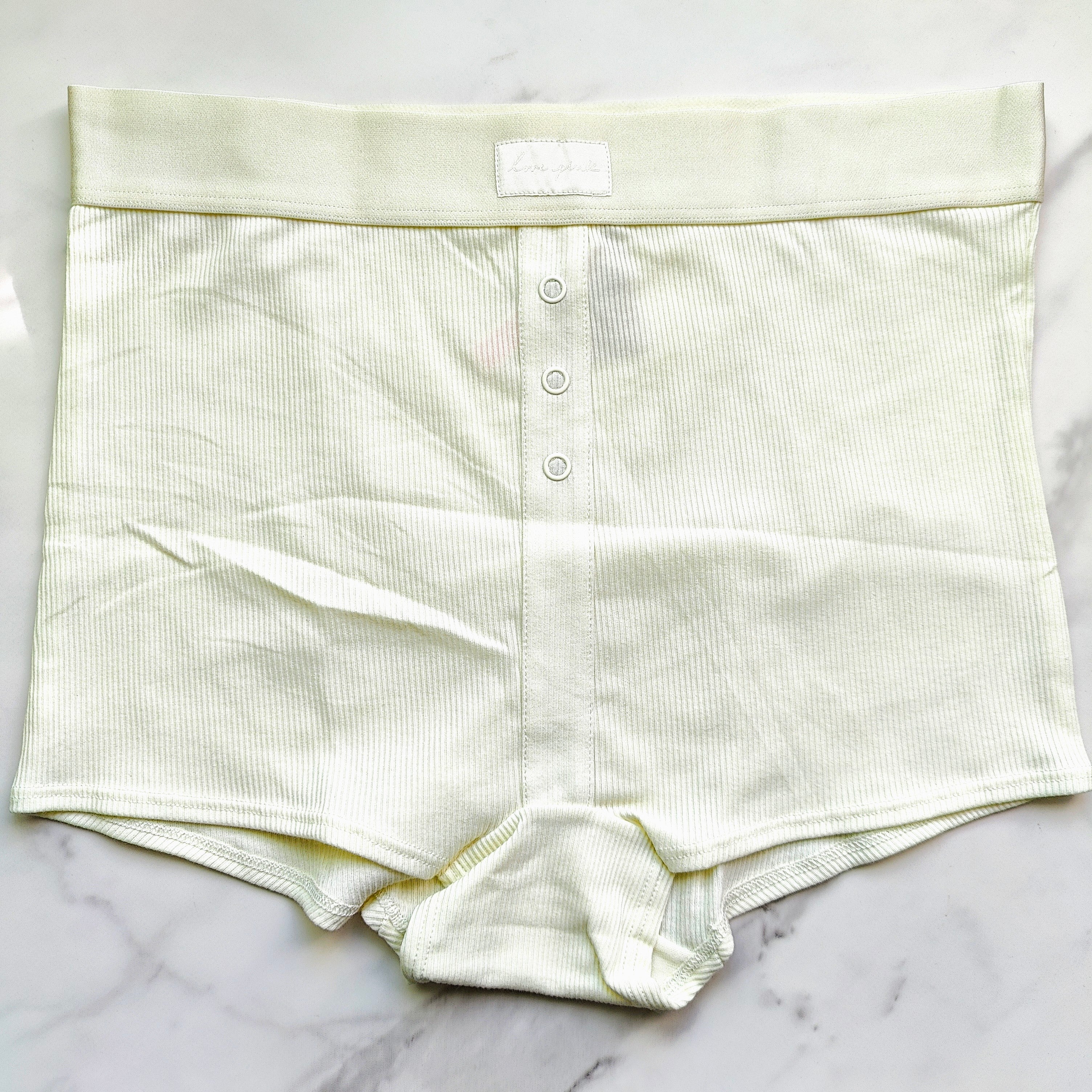 Rib High-Waist Boyshort Panty