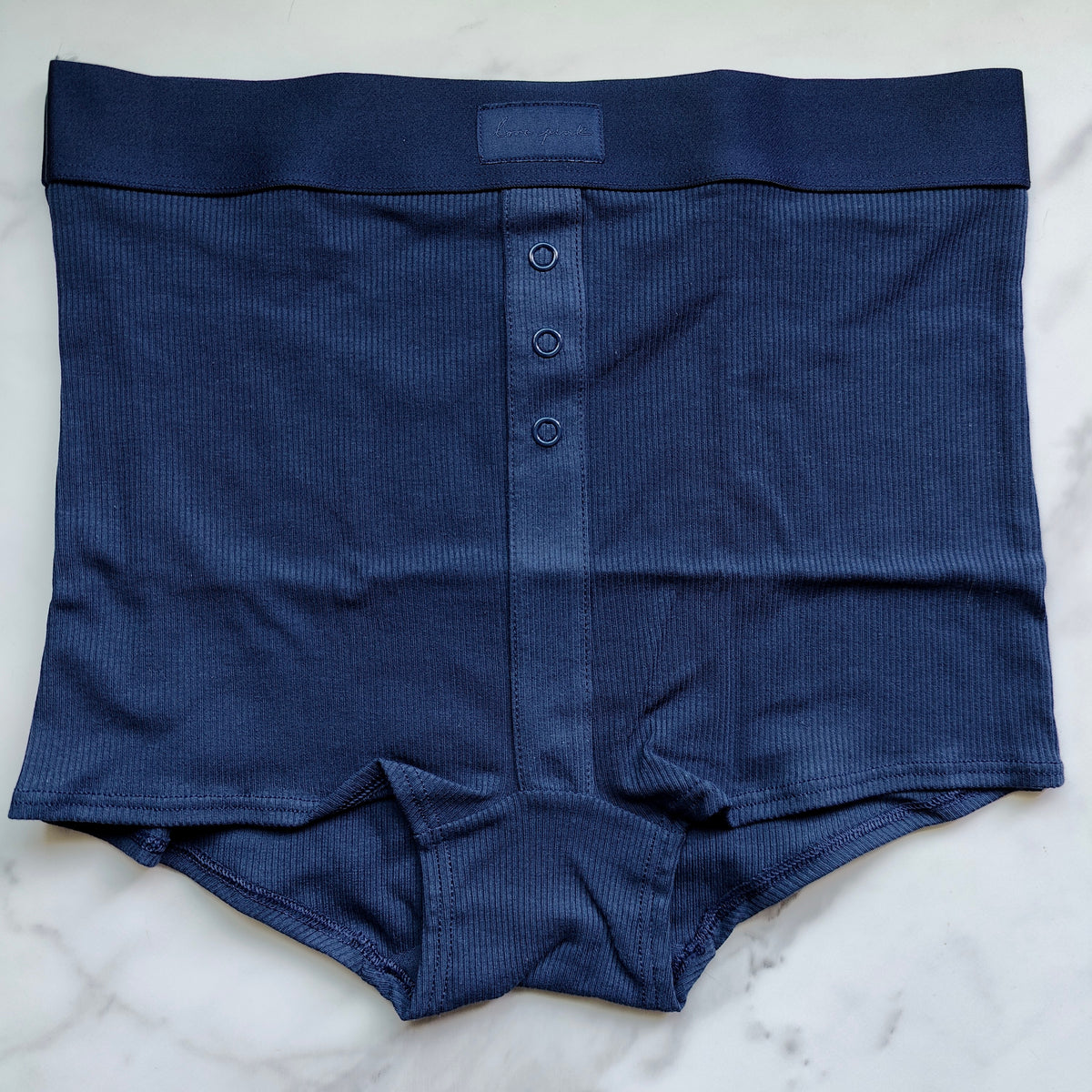 Rib High-Waist Boyshort Panty